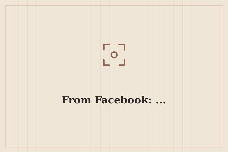 From Facebook: ... — cover