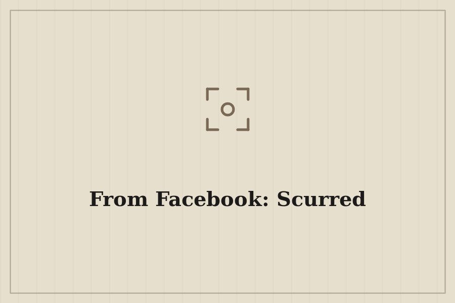 From Facebook: Scurred — cover