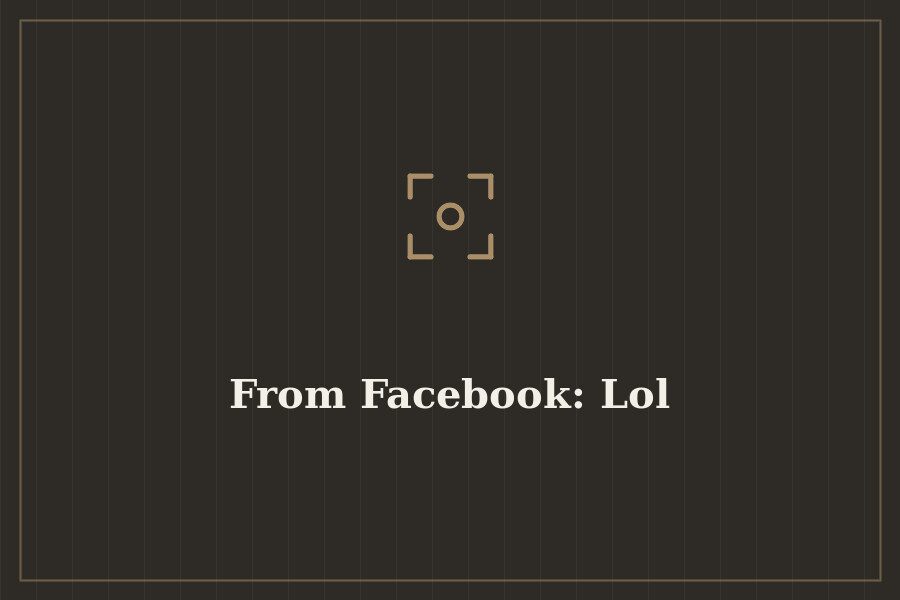 From Facebook: Lol — cover