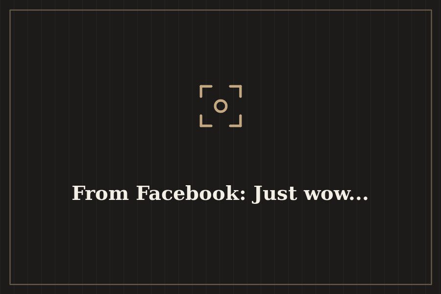From Facebook: Just wow... — cover