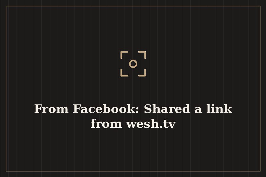 From Facebook: Shared a link from wesh.tv — cover
