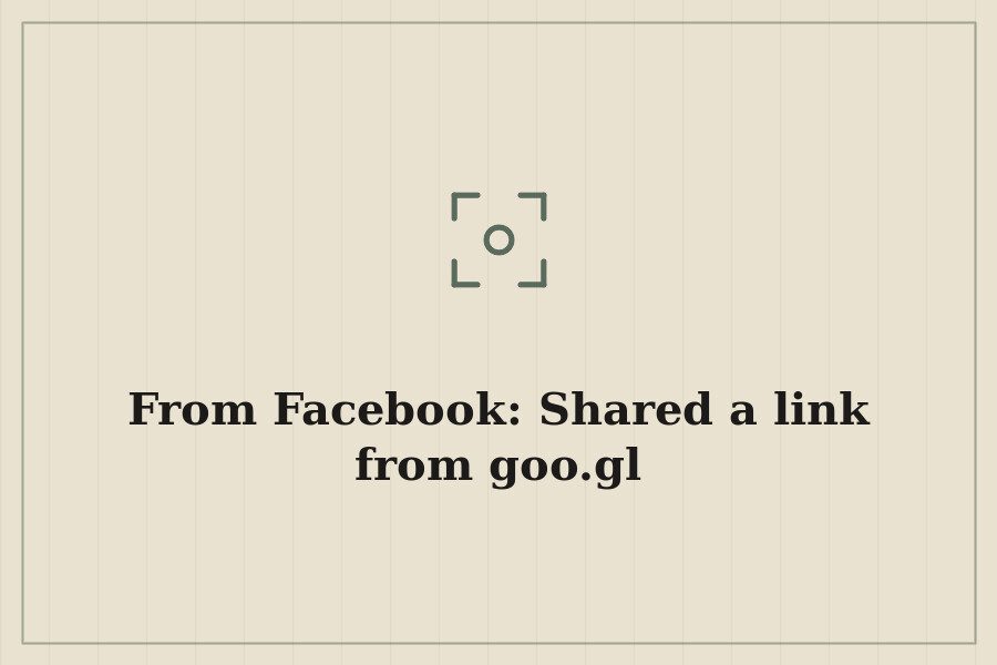 From Facebook: Shared a link from goo.gl — cover