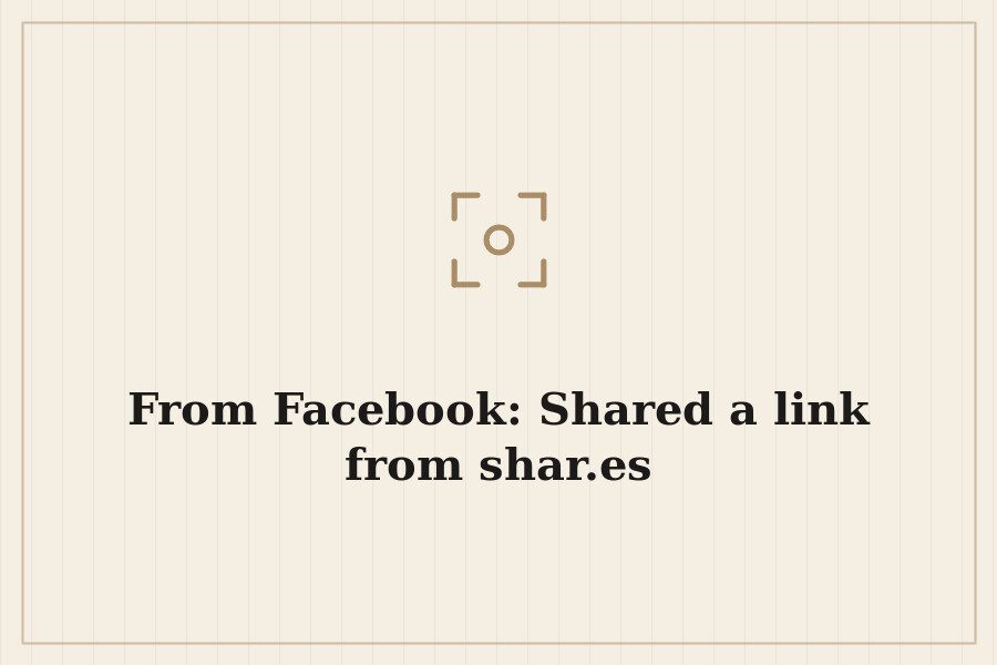From Facebook: Shared a link from shar.es — cover