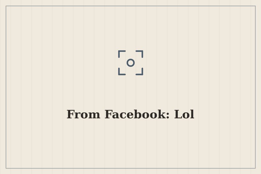 From Facebook: Lol — cover