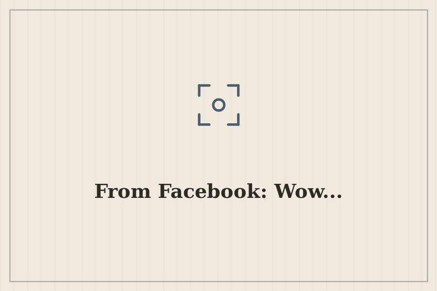 From Facebook: Wow... — cover