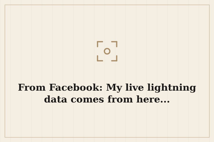 From Facebook: My live lightning data comes from here... — cover