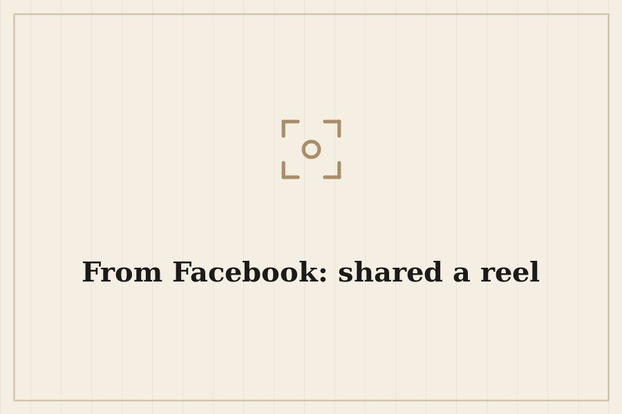 From Facebook: shared a reel — cover