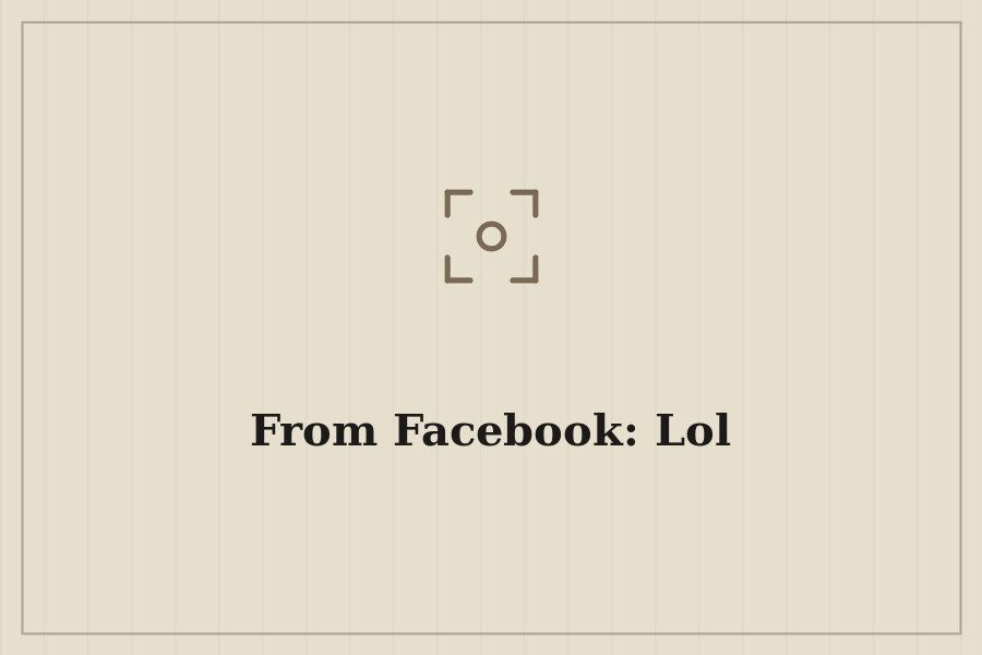 From Facebook: Lol — cover
