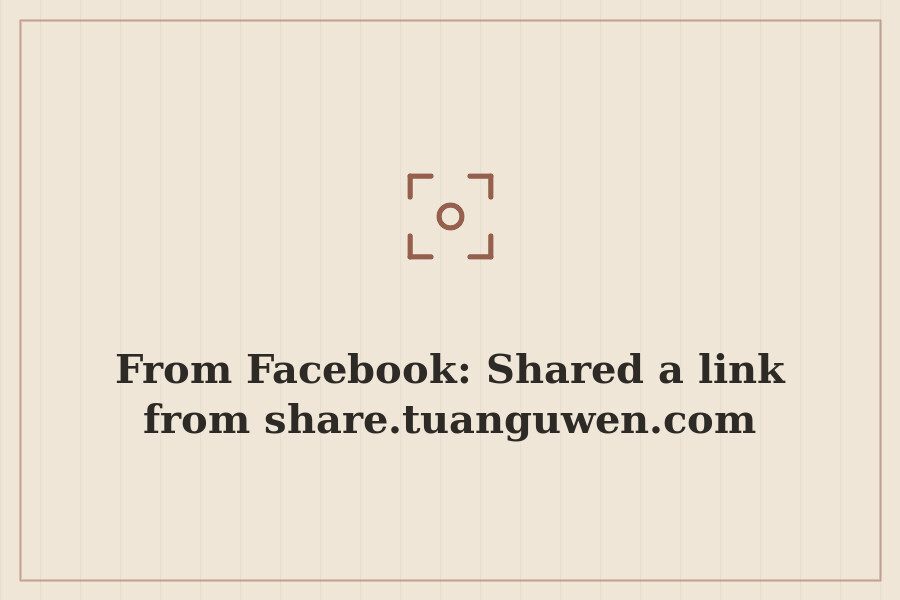 From Facebook: Shared a link from share.tuanguwen.com — cover