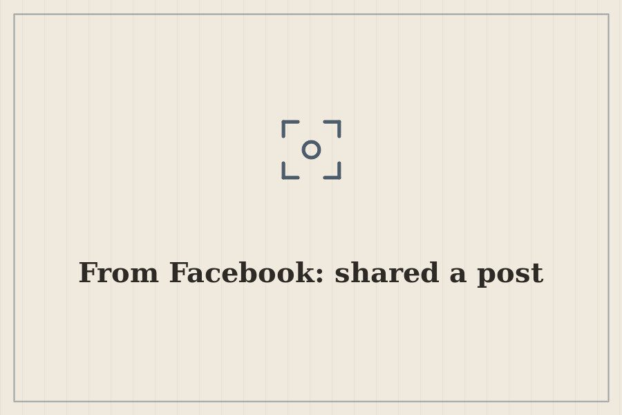 From Facebook: shared a post — cover