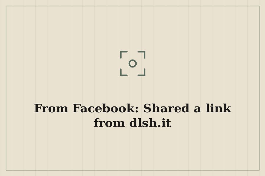 From Facebook: Shared a link from dlsh.it — cover