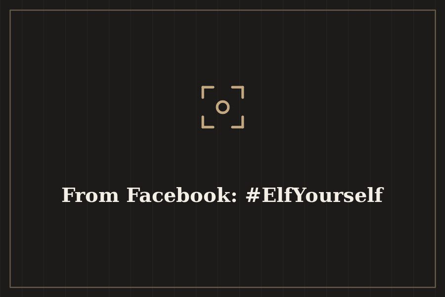From Facebook: #ElfYourself — cover