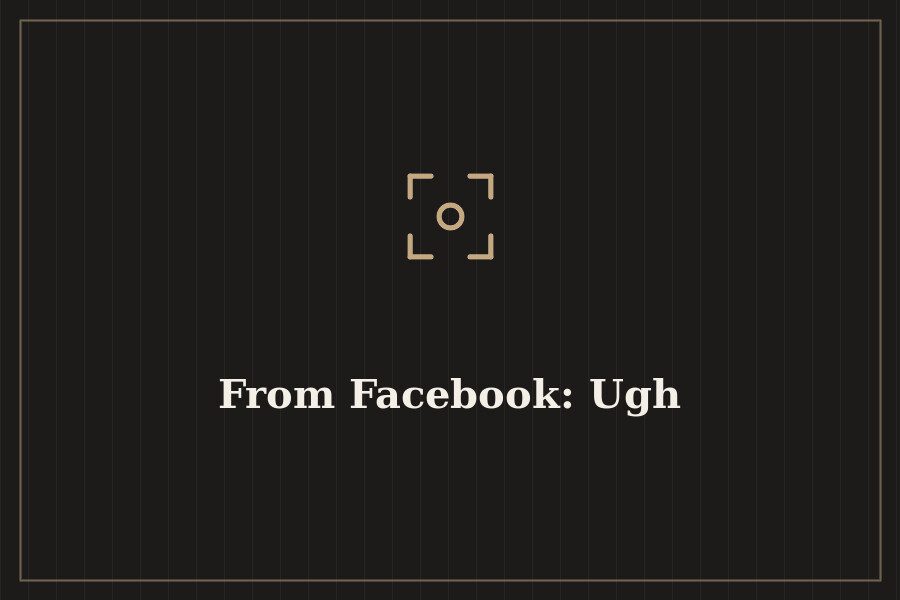 From Facebook: Ugh — cover