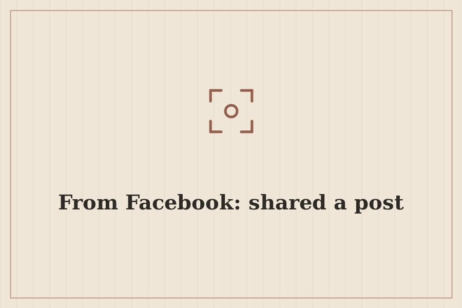 From Facebook: shared a post — cover