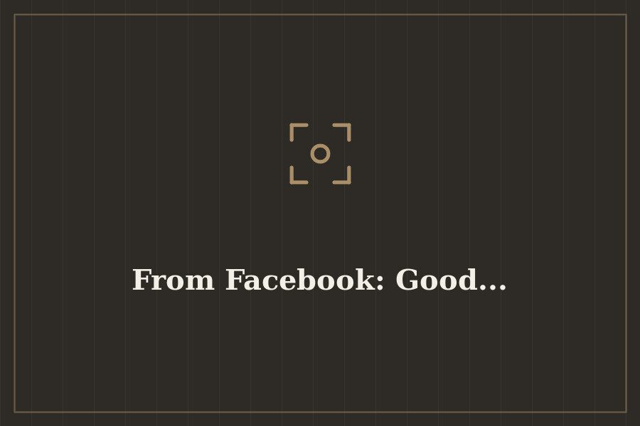 From Facebook: Good... — cover