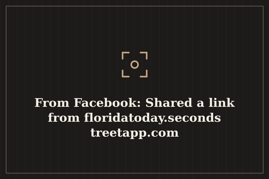 From Facebook: Shared a link from floridatoday.secondstreetapp.com — cover