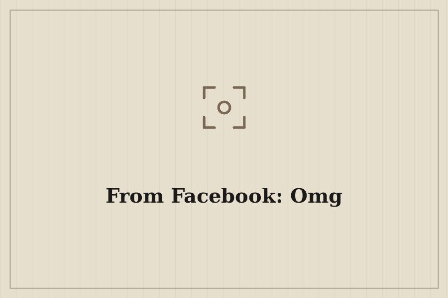 From Facebook: Omg — cover