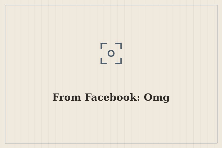 From Facebook: Omg — cover