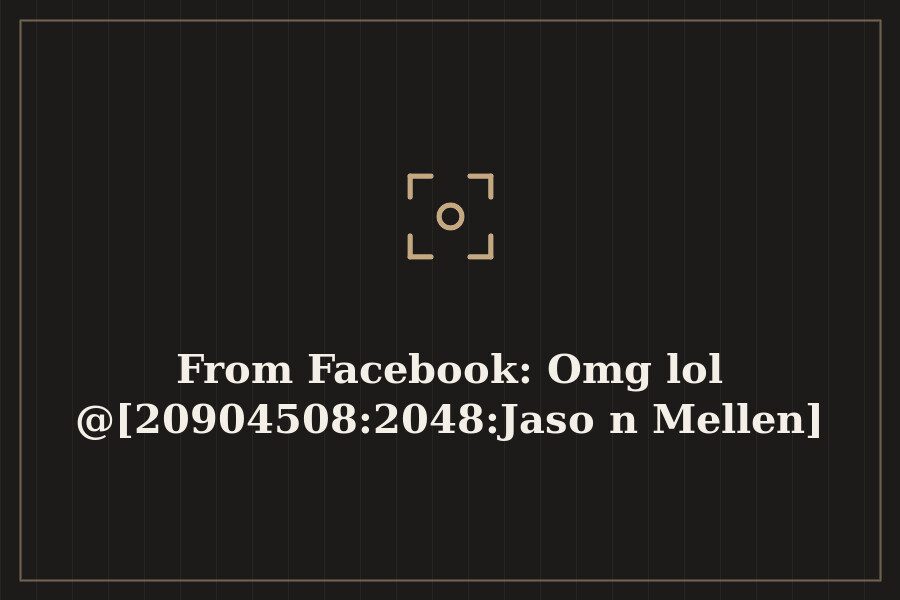 Photo: Omg lol @[20904508:2048:Jason Mellen]