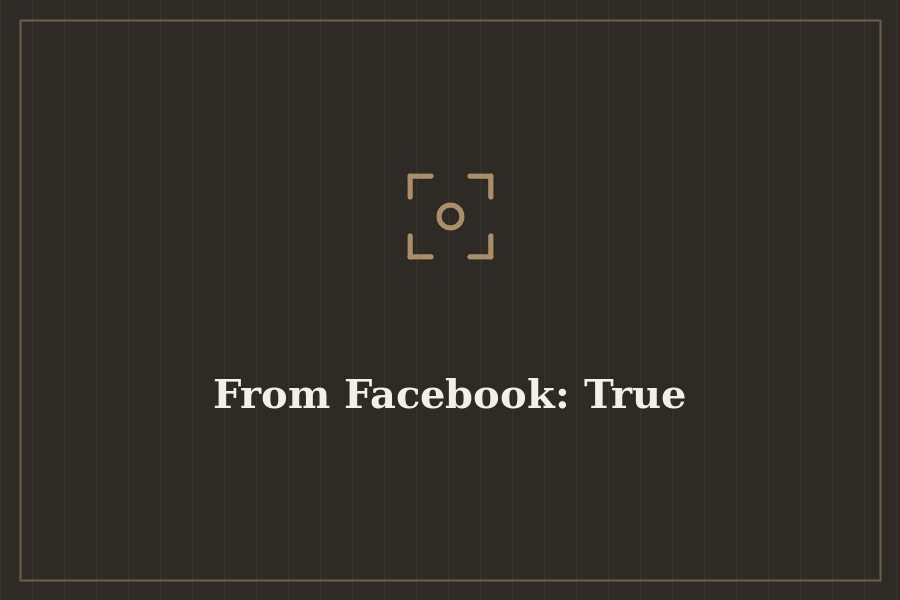 From Facebook: True — cover