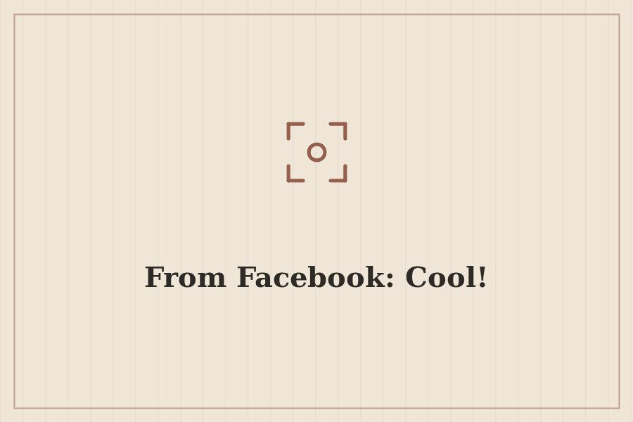 From Facebook: Cool! — cover