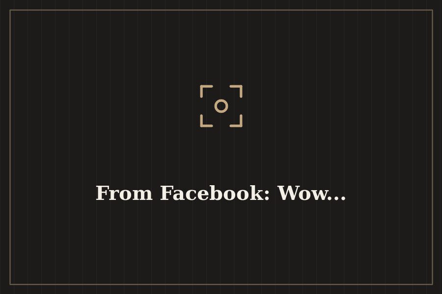 From Facebook: Wow... — cover