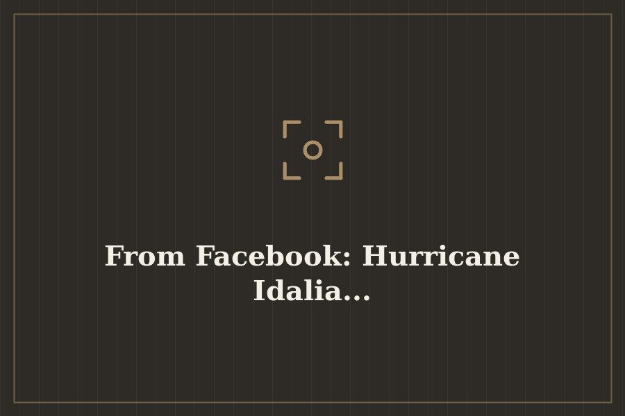 From Facebook: Hurricane Idalia... — cover