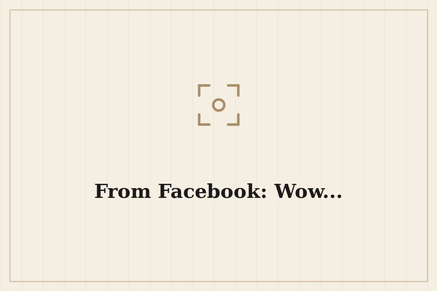 From Facebook: Wow... — cover