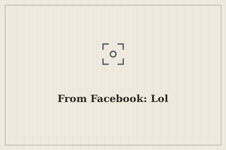 From Facebook: Lol — cover