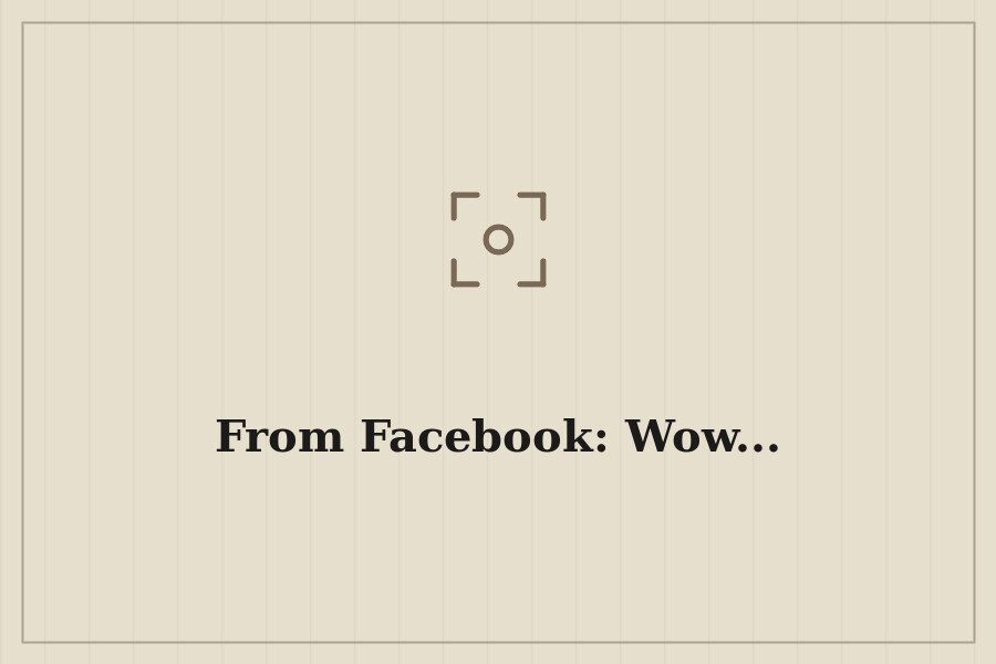 From Facebook: Wow... — cover