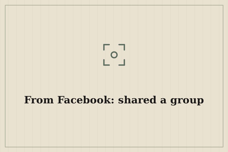 From Facebook: shared a group — cover