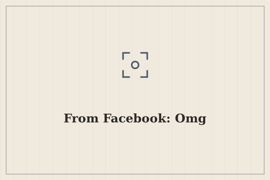 From Facebook: Omg — cover