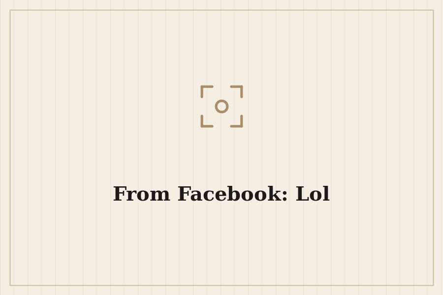 From Facebook: Lol — cover