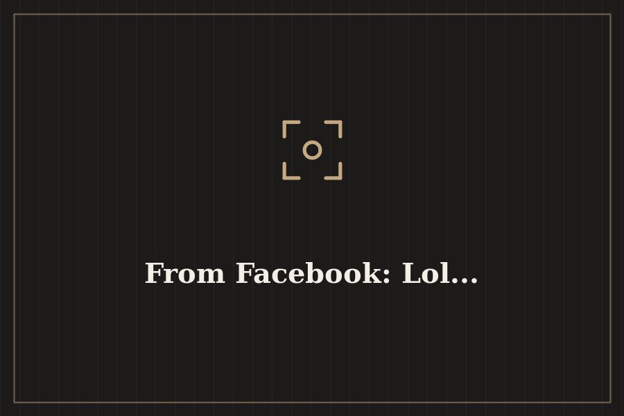 From Facebook: Lol... — cover