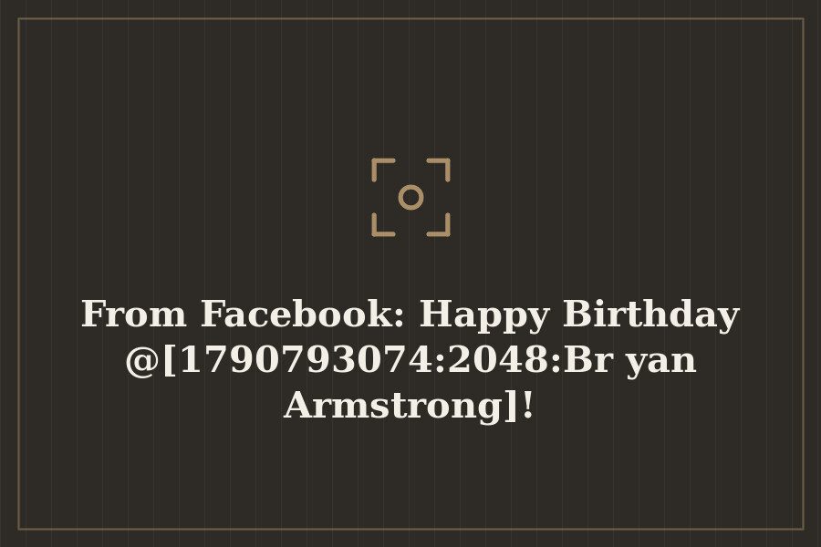 Photo: Happy Birthday @[1790793074:2048:Bryan Armstrong]!