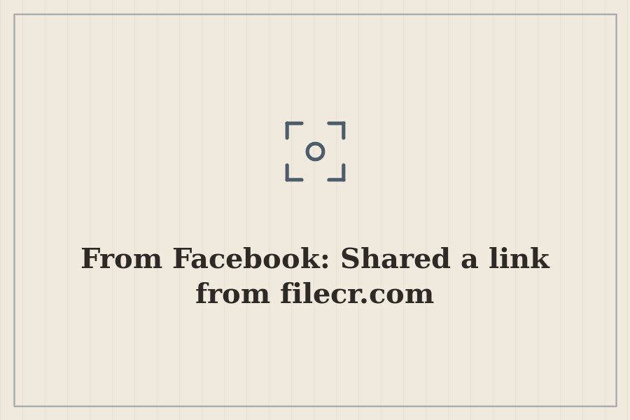 From Facebook: Shared a link from filecr.com — cover