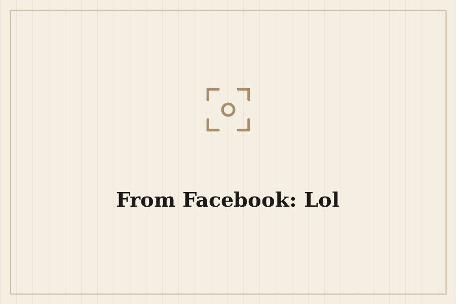 From Facebook: Lol — cover