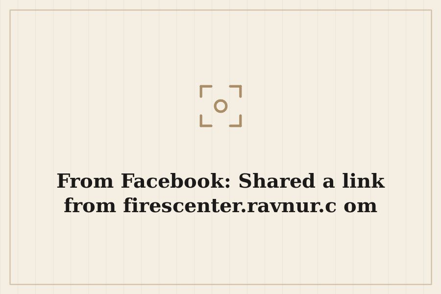 From Facebook: Shared a link from firescenter.ravnur.com — cover