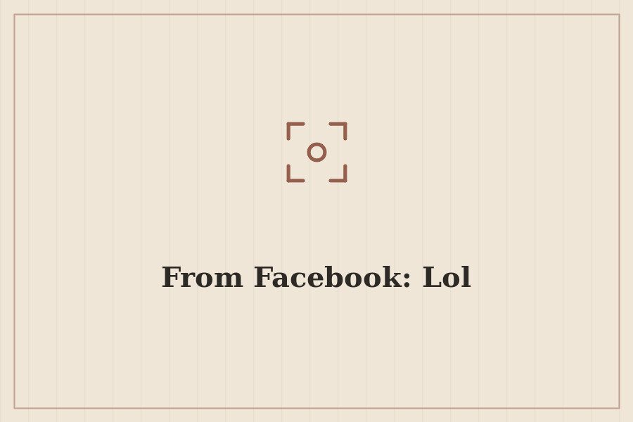 From Facebook: Lol — cover