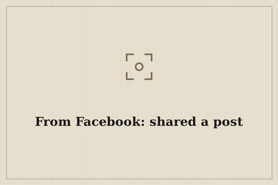 From Facebook: shared a post — cover