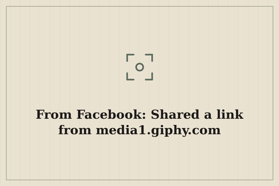 From Facebook: Shared a link from media1.giphy.com — cover