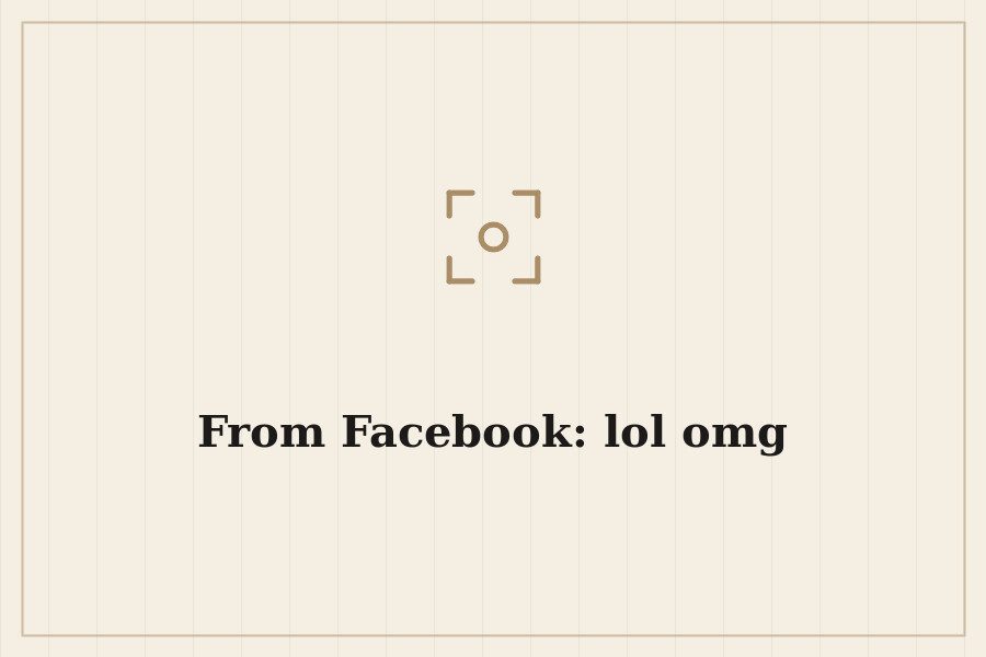 From Facebook: lol omg — cover
