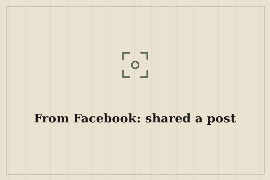 From Facebook: shared a post — cover