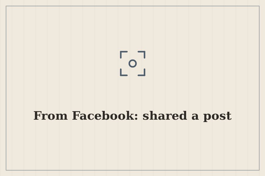 From Facebook: shared a post — cover