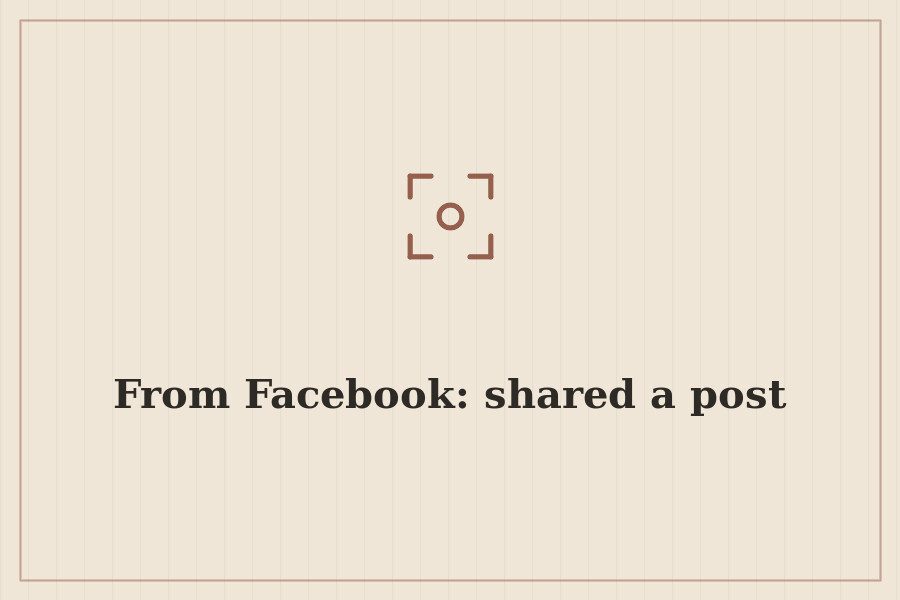 From Facebook: shared a post — cover