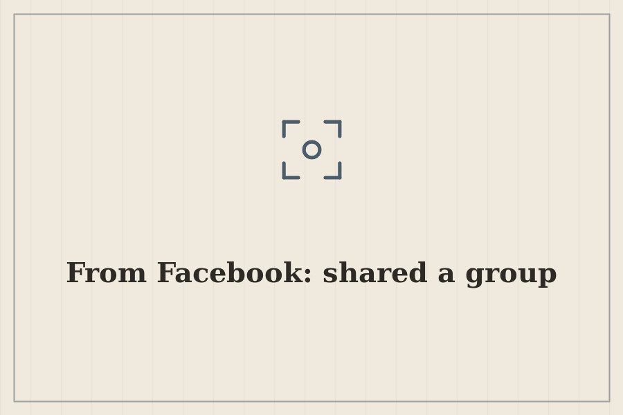 From Facebook: shared a group — cover