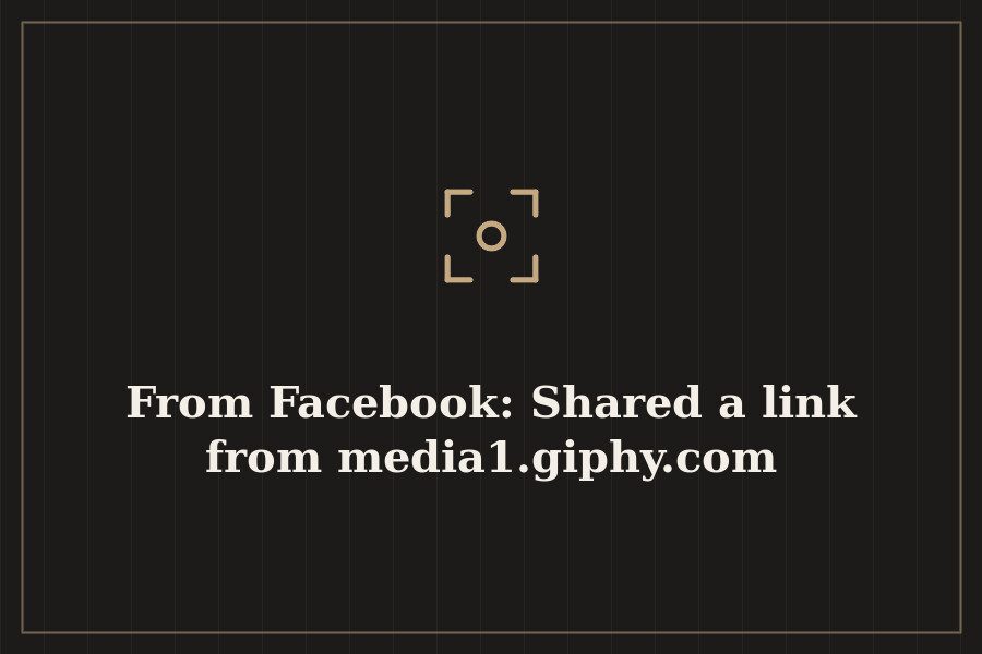 From Facebook: Shared a link from media1.giphy.com — cover