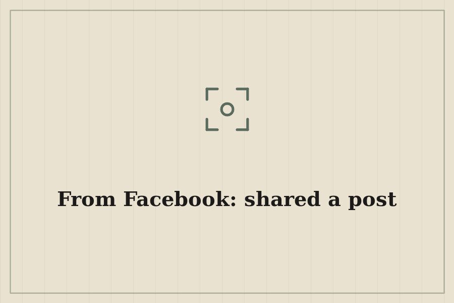 From Facebook: shared a post — cover