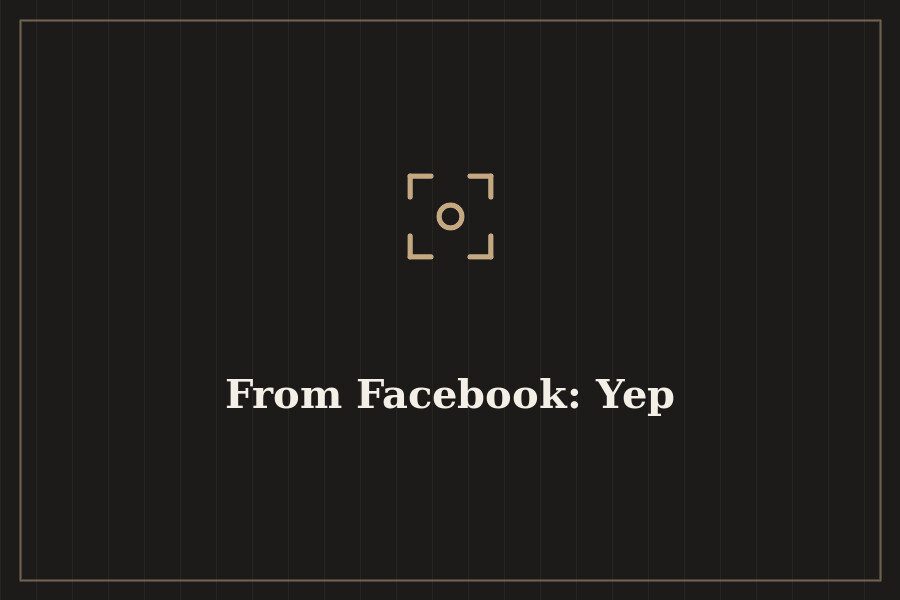 From Facebook: Yep — cover