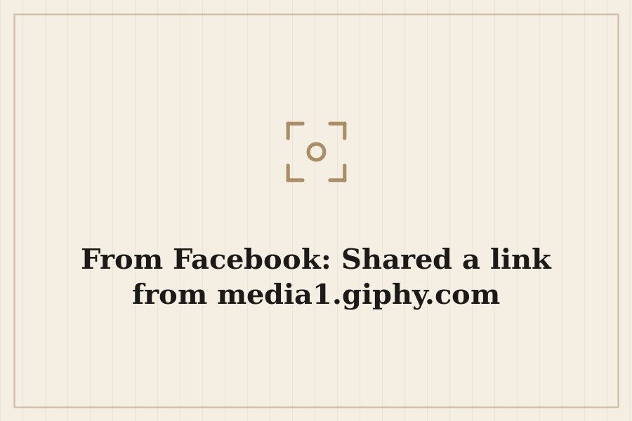 From Facebook: Shared a link from media1.giphy.com — cover